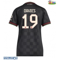 Bayern Munich Alphonso Davies #19 Tredjedrakt Dame 2025-26 Kortermet